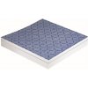 GEBERIT sprchová doska s možnosťou obloženia, so spádom v tvare V, 900 x 900 mm, 154.252.00.1