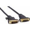 PremiumCord DVI-D/DVI-D prodlužovací kabel 10m černý (kpdvimf10)