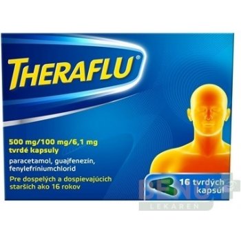 Theraflu 500 mg/100 mg/6,1 mg tvrdé kapsuly cps.dur.16