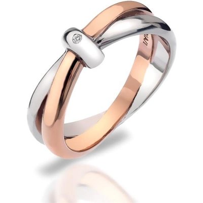 Hot Diamonds prsteň Eternity Interlocking DR112