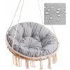 Vankúš PillowPrim 91 x 91 x 8,5 sivý