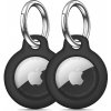 Kryt Tech-Protect Rough 2-Pack Apple Airtag Black
