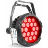 BeamZ Professional BWA418 Aluminum IP65 LED PAR, 18x 12W QCL