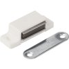 Nábytkový magnet 3-4 kg biely 2 ks