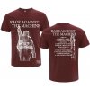 Rage Against The Machine - BOLA Album Cover (Maroon Red) (Back Print) (tričko) X-Large