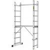 Lešenie s plošinou Strend Pro ARD HOME, hliníkové, 2x8, 3in1, max. 150 kg
