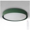 Brilagi - LED stlmiteľné stropné svietidlo LUCIA LED/60W/230V pr. 59 cm zelené + diaľkové ovládanie WO800-OEM45-60 + záruka 3 roky zadarmo