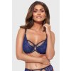 Kinga podprsenka Foxy nevystužená modro-čierna
