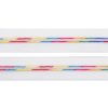 Dúhový zips špirálový šírka 6 mm Farba: Biela