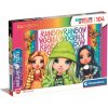 CLEMENTONI Brilliant puzzle Rainbow High: Poppy, Jade a Skyler 104 dílků