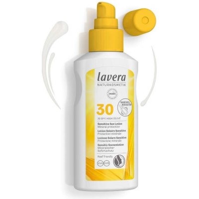 Lavera Opaľovacie mlieko Sensitiv SPF 30 100 ml - Expirácia 31/07/2024