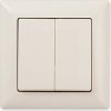 Vypínač č.5 Visage Ivory béžový