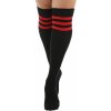 nadkolienky PAMELA MANN - Referee Over - Black/Red - PM1122