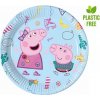 Papierové taniere prasiatko Peppa 23 cm - 8 ks