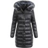 Factory Dámska zimná bunda LAURA Farba: Čierna, Veľkosť: L