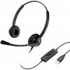 WELL Mairdi MRD-612D USB, náhlavka, dvojušný