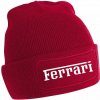 Zimná čiapka s motívom Ferrari