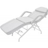 Kozmetické lehátko Weelko MYLO - polohovateľné, biele (WKE001.A26)
