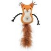 Veverka s peříčkovým ocasem, catnip, 12cm/24 cm, plyš 1 ks