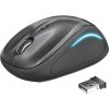 Myš Trust Yvi FX Wireless Mouse - black, bezdrôtová, optická, symetrická, pripojenie cez (22333)