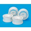 Tamiya Disky kolies 24mm RallyDish Wheels 0 Whi *4 1/10 4ks