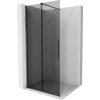 Mexen Velar sprchovací stena posuvná Walk-in 75 x 200 cm, grafit 8 mm, gun gray brúsený - 871-075-000-43-66
