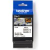 Brother FLE-2511 Pro Tape, 21mm x 45 mm, čierna tlač/biely podklad, 72ks, originálna páska