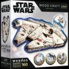Holz Puzzle 160 Star Wars - Millennium Falcon (Hra)