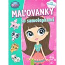 Littlest Pet Shop Maľovanky so samolepkami