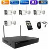 Amiko Wifi 4 kamerový set, 5Mpix, Ai, Dl, Tube (3501K4) (Amiko)