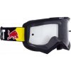 Motokrosové okuliare RedBull Spect Evan, čierne, plexi číre