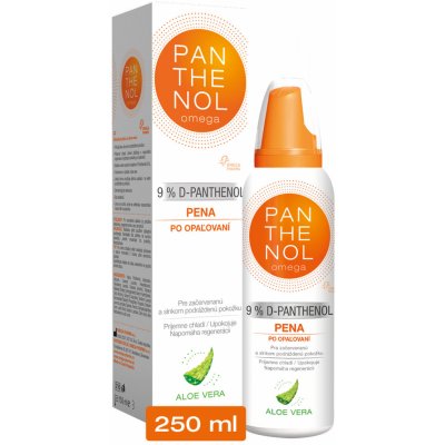 Omega Pharma Panthenol Omega Chladivá pena s Aloe Vera 9% 150 ml