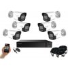Monitorrs Security AHD 6 kamerový set 5 MPix Tube (6198K6) (Monitorrs Security)