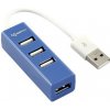 Sbox H-204 USB 4 Ports USB HUB blueberry blue