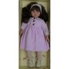 Realistická panenka PEPA - růžový kabátek - od firmy ASIVIL ze Španělska (Velikost 57 cm)