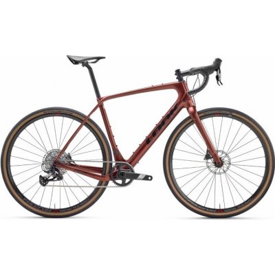 LOOK 765 Gravel Disc Red Dust Metallic Satin Apex 1X12 Shimano Wh-RS 370 - M 2024