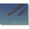 MPJet 84010 Zasklievací profil H, 2,5 x 0,5 mm 2 m
