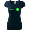 Rescue - Fluo zelené - Dámske tričko Pure - 2XL ( Tmavomodrá (veľmi tmavá - skoro čierna) )