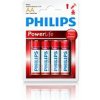 Philips baterie AA PowerLife, alkalická - 4ks LR6P4B/10