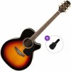 Takamine GN51CE Basic SET Brown Sunburst Elektroakustická gitara Jumbo