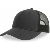 Atlantis Headwear Kšiltovka Zion Trucker, 5 panelová COT33012026199-dark grey/b UNI Šedá tmavá/černá
