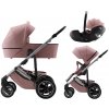 BRITAX Set kočík Smile 5Z + hlboká korba + autosedačka Baby-Safe PRO Style, Dusty Rose
