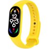 Náhradný silikónový remienok pre Xiaomi Mi Band 7 / 6 / 5, žltý