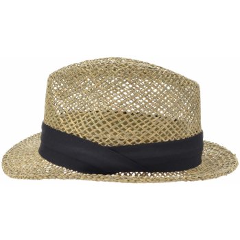 Seeberger slamený klobúk z morskej trávy s čiernou stuhou od 54,2 € -  Heureka.sk