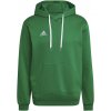 Pánska futbalová mikina adidas, ENT22 HOODY zelená,biela M