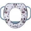 Redukcia na WC s držadlami - Soft Mickey Mouse Baby Blue, 10471