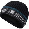 Chlapčenská pletená čiapka Lewro, DARIEN čierna,biela,tmavo modrá, 8-11Y