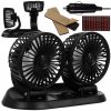 Ventilátor do auta 12V 2x10,5cm XTROBB 23222