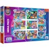 Trefl 10v1 Šťastný deň psov Tlapková Patrola / Paw Patrol v krabici 40x27x6cm