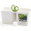 Prosperplast TWINS Cube Kvetináč na bylinky 24,4x11x12cm biela DTC245